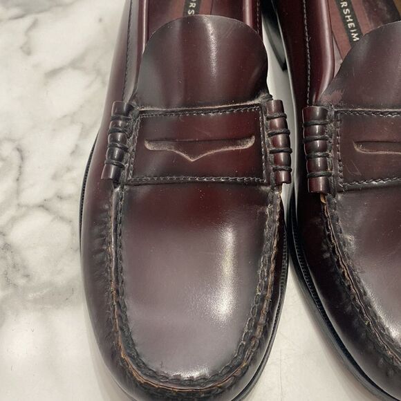 FLORSHEIM BERKLEY MOC TOE PENNY LOAFER - Picture 3 of 13